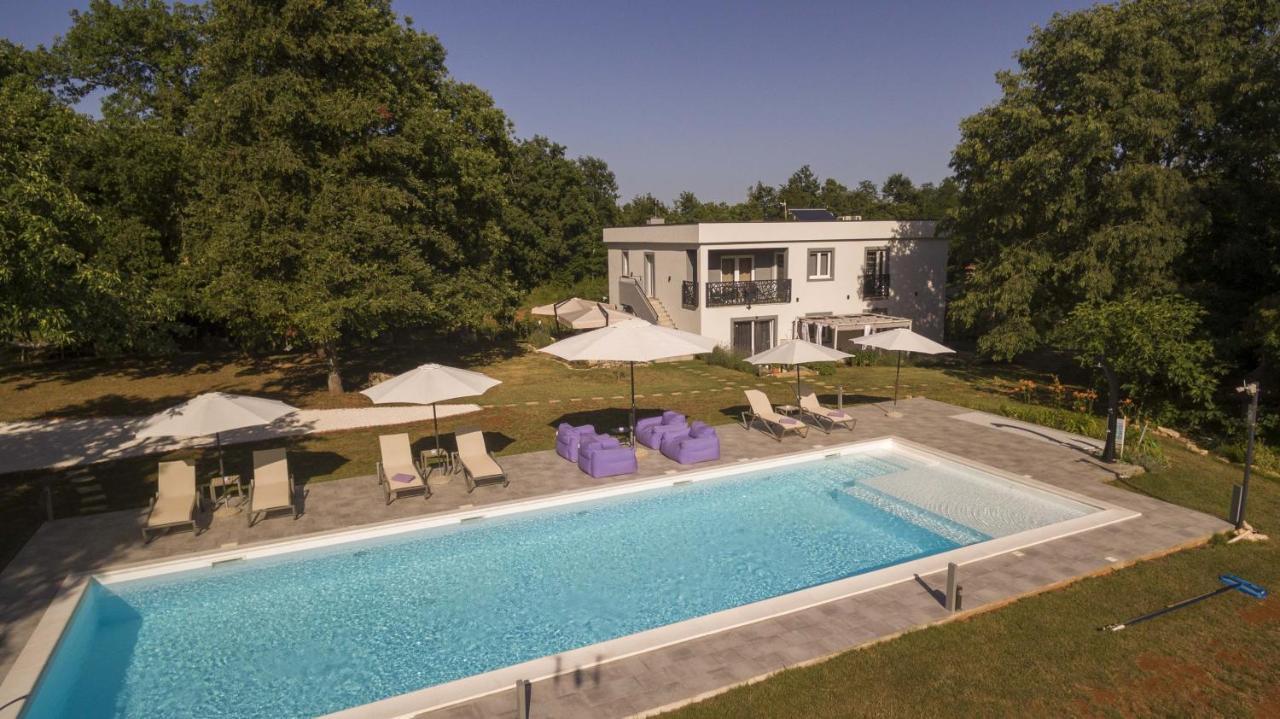 Luxury Villa Cetiri Hrasta Pican Exterior photo